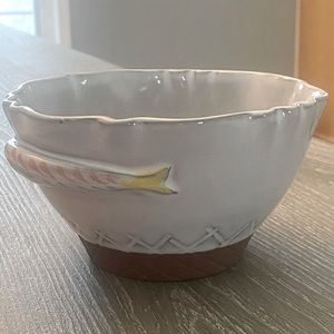 Beatriz Ball Ceramic Bowl with Fish Detail- Limited Edition